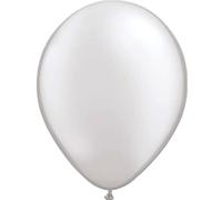 Folat - Metálico Globos De Plata color - 12In/30cm - 100 piezas