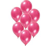 Folat - Metálico Globos Para Fiesta Decoración - Magenta - 12In/30cm - 50 piezas