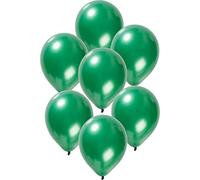 Folat - Metálico Globos Para Fiesta Decoración - Verde Oscuro - 12In/30cm - 50 piezas