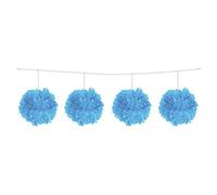 Folat Oktoberfest - Guirnalda de Pompones (3 m), Color Azul