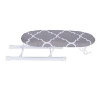 Foldable Mini Ironing Board with Anti-Slip Feet for Travel and Home Use