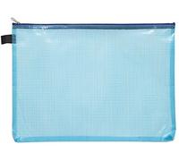 FolderSys 10 bolsas con cremallera A6 azul