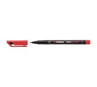 STABILO Rotulador permanente OHPen Universal F Punta 0,7 mm Rojo