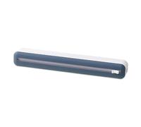 Folpus Dispensador de Film Transparente para Mesa O Refrigerador, Dispensador de Papel de Aluminio para Papel de Aluminio, Papel de Estaño Y Papel para, Azul Blanco, Individual