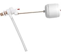 Fominaya - Grifo Flotador Cisterna Universal 3/8” - Compatible con Roca,Válvula de Llenado Inodoro, Silencioso y Antirretorno, Mecanismo Cisterna WC, Ahorro de Agua