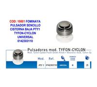 Fominaya pulsador simple universal pty1 tyfon-cycl 0142303110