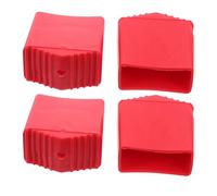 FOMIYES 4 Piezas Cubiertas Antideslizantes de Goma para Pies de Escalera de Mano y Extensible, Protección y Resistente para Tareas de Ingeniería Eléctrica