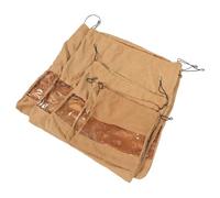 FOMIYES Bolsas Antipolvo para Bolsos con Cordón Set de 5 Unidades L XL XXL Color Caqui Organizador Transparente para Chaquetas de Plumas Ropa y Zapatos Adecuado para Viaje y