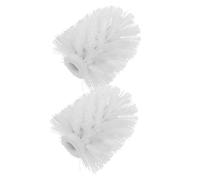 FOMIYES Cabezales Cepillo Baño Recambio 9x8x8 Cm Plástico Resistente Conector Roscado para Limpieza Hogar Cocina Pack 2 Piezas