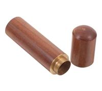 FOMIYES Caja Porta Cerillas y Actividades de Supervivencia al Aire Libre Vintage de Madera Almacenamiento Multifuncional para Mantener Cerillas Secas, Adecuado para Camping
