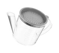 FOMIYES Recipiente para Aceite de Cocina de 500ml Colador Incorporado y Material Pp, Fácil de Manejar, Adecuado para Separar Grasa Cocina Reutilizable