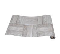 FOMIYES Suelo Vinílico Autoadhesivo Aspecto de Madera, Resistente al Aceite y Fácil Instalación, Rollo de Pvc 118x23 Pulgadas para Baño y Áreas del Hogar