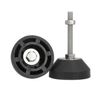 FonHNDG Pata de Torno Ajustable Tipo Rosca Nailon M8/M10/M12