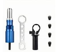 Fonowx Adaptador Remachadora para Taladro Electrico con Cuerpo para Trabajo Reparaciones en Taller,