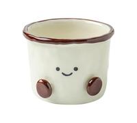 Fonowx Bol de Cerámica para Ensalada Y Yogur, Plato de Cerámica, Taza de Café de Cerámica para Mojar Yogur, Sopa Y Fruta, Capacidad 280 Ml, tal como se describe