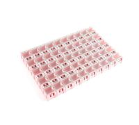 Fonowx Caja para Componentes Electrónicos SMD Organizador Contenedor Estuche Modular con Identificación Rápida y Cierre Firme Material Plástico Adecuado para, Gris, Nuevo Modelo