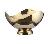 Fonowx Cubitera de Acero Inoxidable para Hielo, Cerveza, Portátil, Multiusos, Reutilizable, Gran Cubo de Bodas, Fiestas Y Exteriores, Oro, tal como se describe