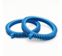 Fonowx Neumático de Repuesto para Limpiador de Piscina Rueda Banda Delantera Accesorio de Presión Compatible con Movimiento Suave y Cobertura Adecuado para