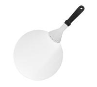 Fonowx Paleta para Pizza Paleta Cuchara Pala Trasladar de Acero Inoxidable con Mango Plegable y Superficie Amplia Adecuada para Cocina Doméstica Panadería Casera Hornos de Patio Reuniones Familiares