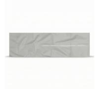 Fonowx Panel Triangular Ventana Tela Barrera Cremallera Doble Deslizamiento Clima Interior Protección Adecuado para Dormitorios, 92CM, Rectangular, Para Ventanas Correderas, 92 25cm Plateado