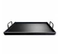 Fonowx Sartén Plancha Rectangular Plancha Rectangular con Multiusos Parrilla Hierro Fundido para Cocinas Comerciales, 50x35 Cm