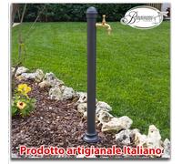 Fontana Erice Columna En Hierro Y Acero para Casa Jardín Con Grifo 195/L