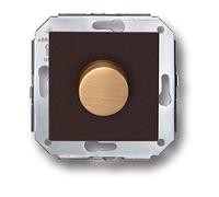 Fontini 37-332-54-2 - Regulador conmutador 500w f-37 dorado marron pack