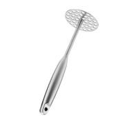 Food Masher - Trituradora multifuncional de 10 pulgadas para hornear, cocinar con función de prensa, dispositivo de ajo para preparar alimentos para bebés, puré, frijoles, guacamole, aguacate