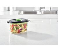 Foodsaver ffc022x recipiente de almacenar comida ovalado caja 1,2 l ne