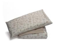 Foppapedretti Notte & Natura - Funda nórdica para Cama Individual con Funda de Almohada; Hojas de Arena 100% algodón percal, Made in Italy