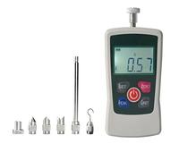 Force Tester Gauge Meter 200N Medidor de fuerza digital Cuatro unidades Oz, Lb, N, Kg, Portable Pull Push Force Gauge Instrumento de medición Dinamómetro - Medidor de tensión digital(10N)