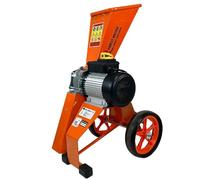 Forest Master FM4DDE-MUL Trituradora de compostaje eléctrica de 4 HP, trituradora de compostaje y trituradora de compostaje - Trituradora de compostaje de hasta 50 mm - Diseño compacto y ligero