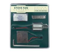 Forest Master - Kit de servicio de ventilador de estufa - Mejora la on módulo TEG, pasta térmica y tira bimetálica (motor tipo 370 y 500) (tipo 370)