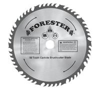 FORESTER Carbide Tip Brush Cutter Blade - 9in x 50 Teeth | Fits Most Straight Shaft Trimmers | Conversion Kit Sold Separately