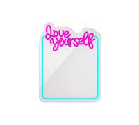 Forever light neon mirror led love yourself - neon led multicolor deco