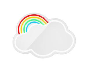 Forever light neon mirror led nube - neon led multicolor decorativa -