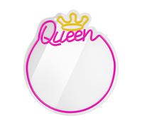 Forever light neon mirror led queen - neon led multicolor decorativa -