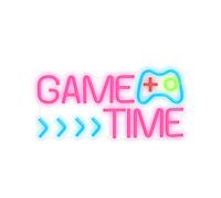 Forever luz led neón decorativa 'game time' fpne34 multicolo
