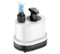 Forever Speed Bomba de agua pequeña sumergible ultraligera para estanque, bomba subacuática con 3 boquillas, para acuario, jardín, estanque, fuente 2500L/H 40 W