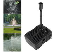 Forever Speed - Bomba para Estanque 4 en 1 con Filtro, 9 W clarificador UV, 1000 l/h, con Cable de alimentación de 10 m para diseño de Fuentes de jardín