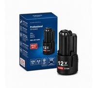Forevercell Batería de repuesto de 12 V 4,0 Ah compatible con Bosch Professional GBA 12 V - 48 Wh batería de ion de litio