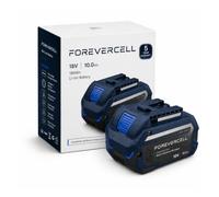 Forevercell Batería de repuesto de 18 V 10,0 Ah de alto rendimiento compatible con Bosch Professional 18 V - 180 Wh de ion de litio con LED