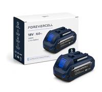 Forevercell Batería de repuesto de 18 V 6,0 Ah compatible con Bosch Professional GBA - Batería de ion de litio