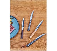 Cuchillo de cocina – FORJADO – SEBRA – Acero japonés 440C – Mango de madera de Dalbergia – 16 cm de longitud