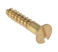 Forgefix CSK21212B Bargainscrews - Tornillo para madera (latón, 200 unidades)