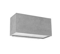 FORLIGHT - APLIQUE IP44 ALMA E27 15 CEMENTO