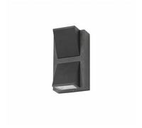 Forlight Aplique Ip54 Loyd Double Emission Led 4,1W 3000K Negro 155Lm