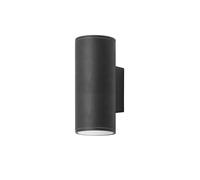 Forlight Aplique Ip54 Orion Double Emission Led 11,3W 3000K Negro 1135Lm