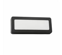 Forlight Aplique Ip65 Grove Diffuser Rectangular Led 3W 4000K Negro