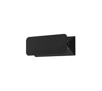 FORLIGHT Aplique LED Exterior Modulable y Orientable para Jardín y Terraza, 4.5W Blanco Cálido 3000K, Aplique de Pared Negro, Iluminación Eficiente y Elegante